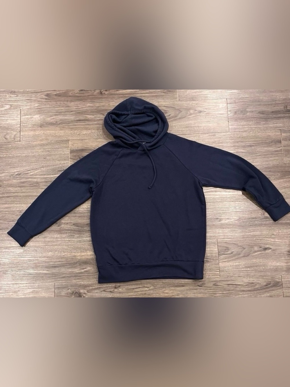 Eddie Bauer Navy Blue Hoodie Hooded Sweatshirt